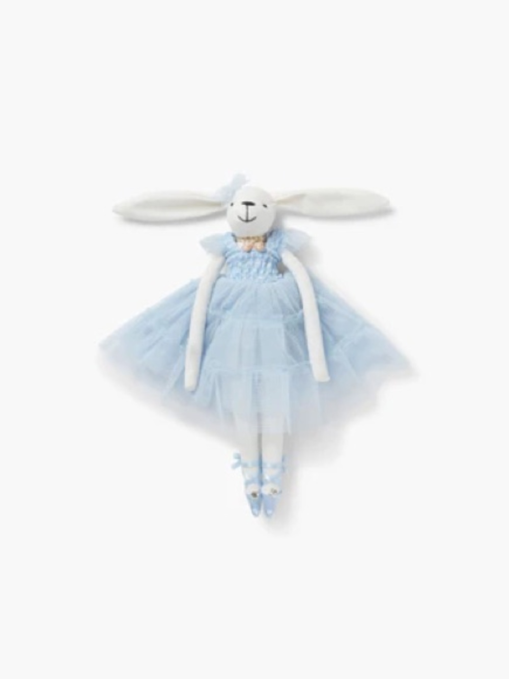 NWOT Hill House Home Nap Dress Bunny in Powder Blue Tulle Stuffed Animal Rabbit